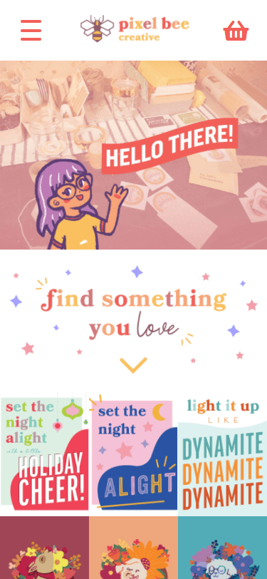 Pixel Bee E-Commerce